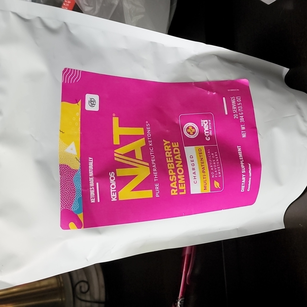 KETO/OS charged Rasberry Lemonade